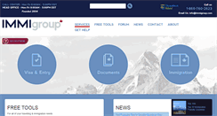 Desktop Screenshot of immigroup.com